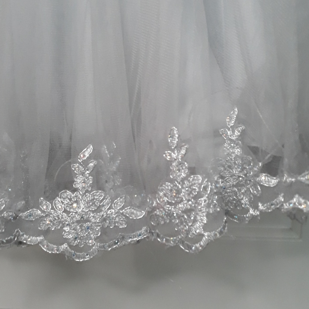 Silver Party Dress - Picture 2 of 7